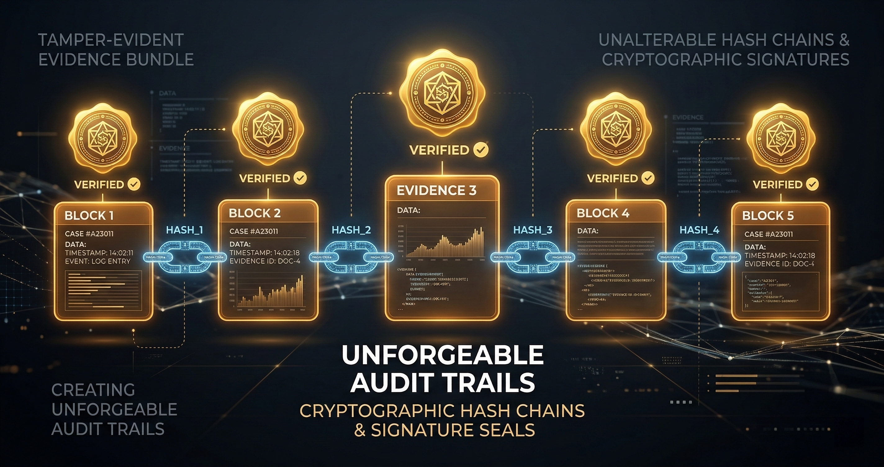 Evidence Bundles Explained: Hash Chains, Signatures, and Offline Proof