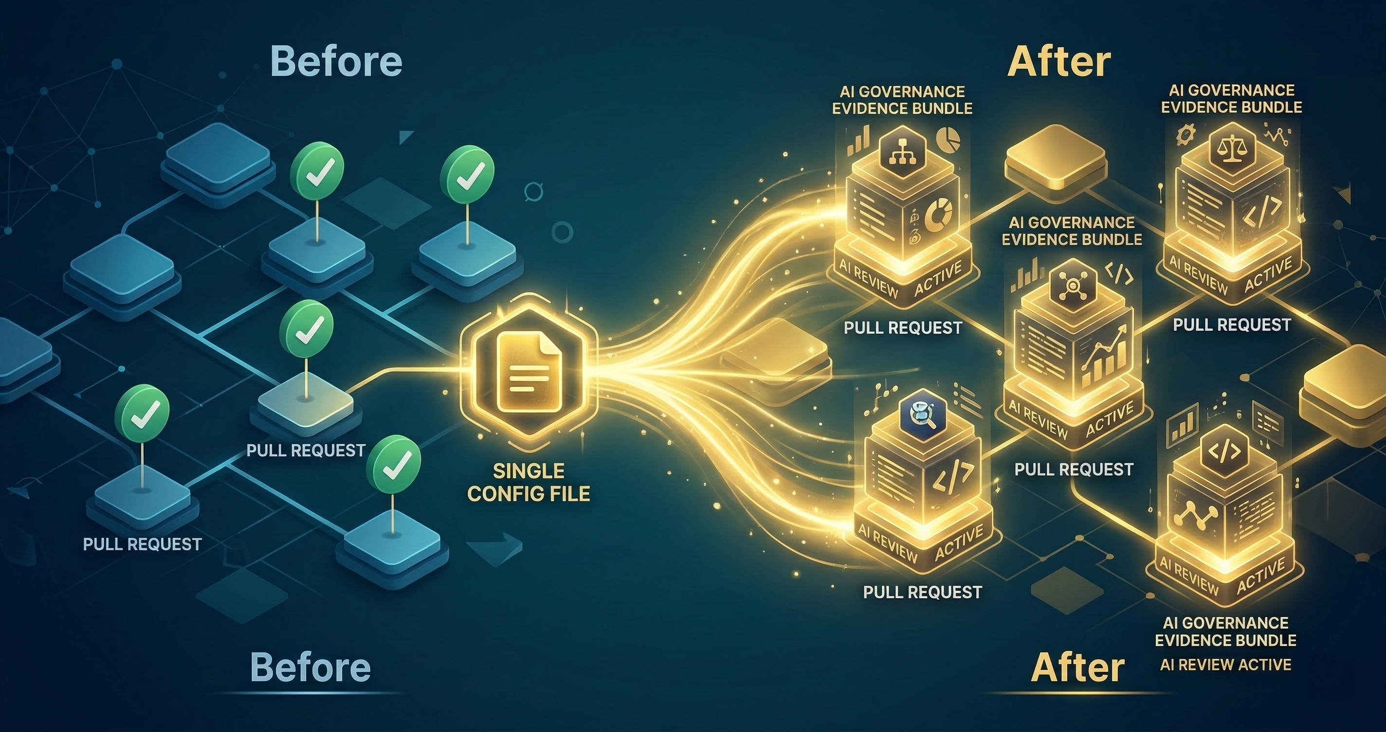 The GitHub Action: Governed PRs in 5 Minutes