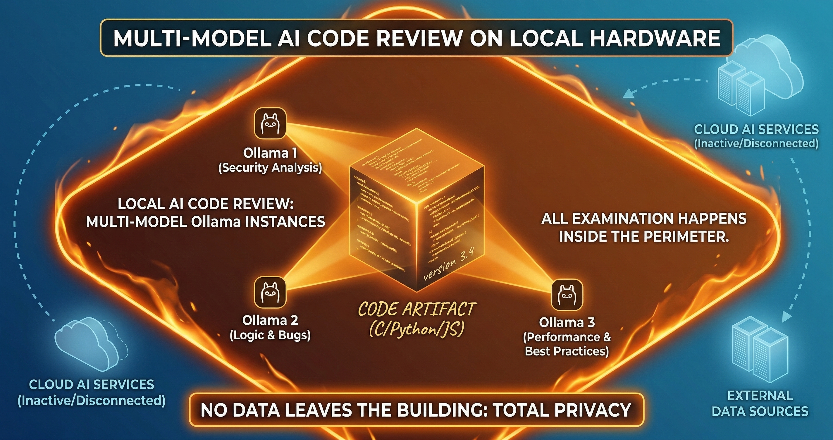 The Local Council: AI Code Review Without Sending Code Externally